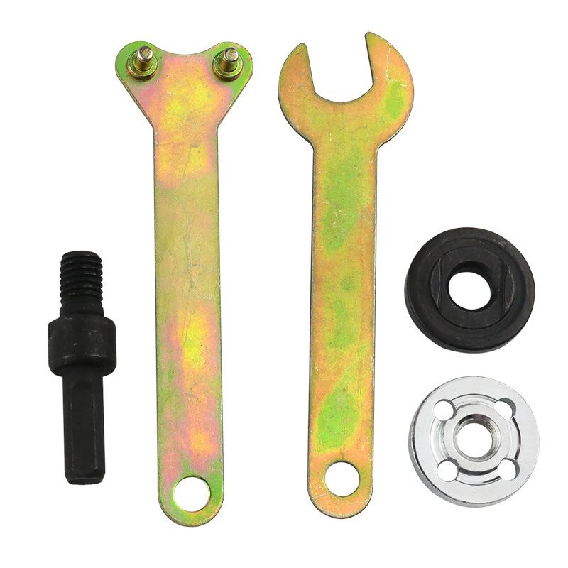Electric Drill to Angle Grinder Conversion Kit: Cutting, Polishing, and Grinding Accessories