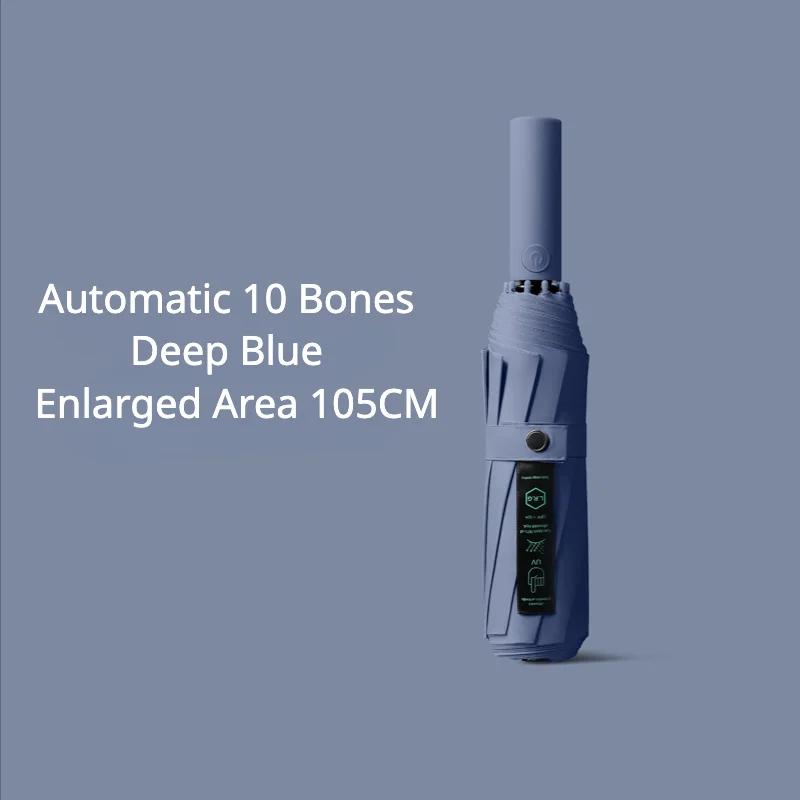 16K Двойные Кости Большой Зонт Мужской Женский Ветрозащитный Компактный Автоматический Зонт 10K Бизнес Роскошный Зонт От Солнца Дождя Путешествия