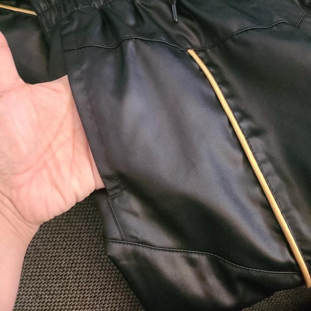 Nike Детские полосатые джоггеры с вышивкой букв Детские брюки Низ Черный BV2751-010