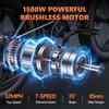 Electric Bicycle K7, Adult Electric Bicycle 1500W 48V 23ah, Mountain Electric Bicycle 20 inch Fat Tire Off road Electric Bicycle