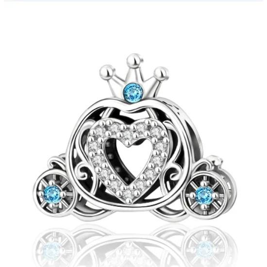 Funny Halloween Charms Copper Pumpkin Ghost Witch Magic Hat Pendant Bead Fit Original Bracelet Necklace Diy Jewelry