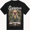 Футболка Sabaton Band Рождественское перемирие Плотный хлопок Черный S-5XL US062