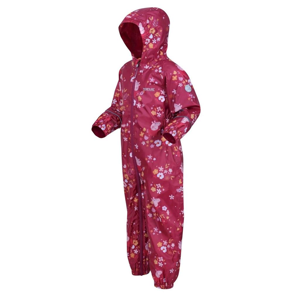 Regatta Childrens/Kids Pobble Peppa Pig Puddle Suit