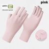 1 Pair Anti Uv Nail Gloves Uv Gel Shield Glove Half Finger Manicure Led Lamp Nail Art Salon Tools