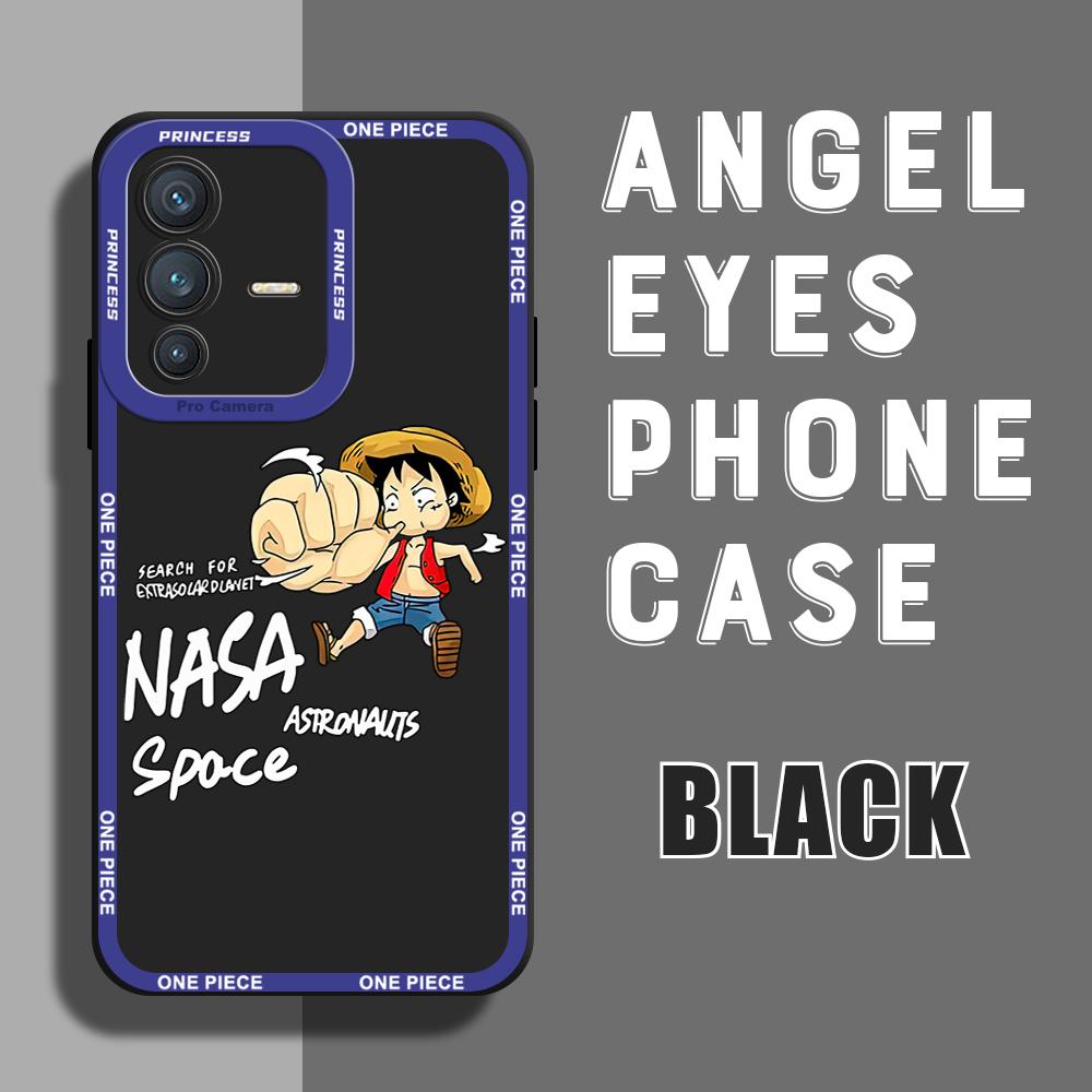 Phone Case Soft Rubber TPU Cellphone Casing Full Cover Camera Protection Design Shockproof Cover for Vivo