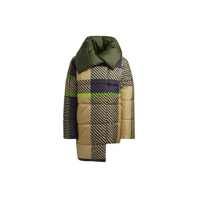 Adidas Оригинальная хлопковая куртка-поло с воротником-поло нестандартной формы от Ivy Park, зимняя мужская куртка в парном стиле, светло-золотистая HE3749