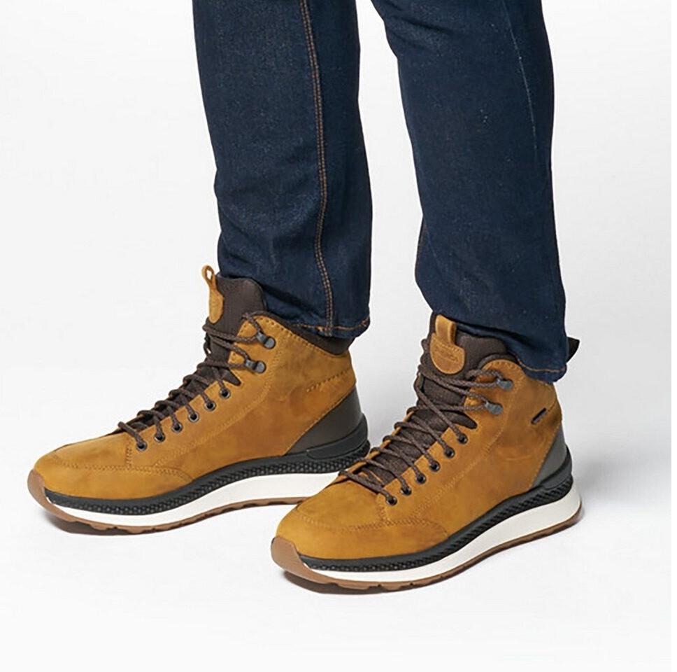 Geox Spherica Actif X2 Abs Boots Ochre/dark Brown