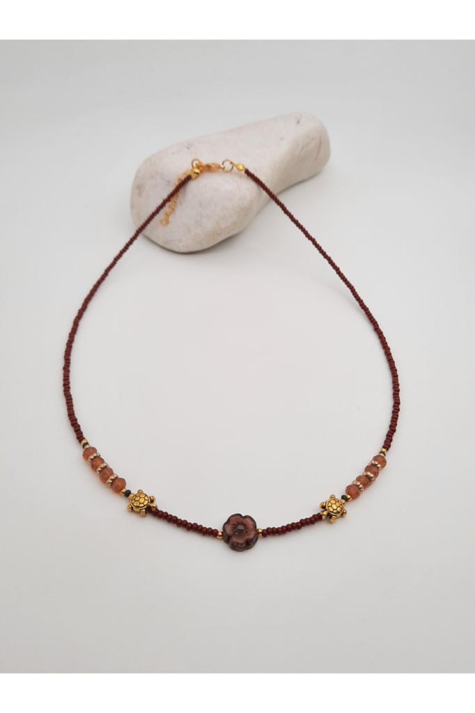 Подарок на день рождения, этническое подлинное хиппи, богемное модное ювелирное ожерелье ручной работы