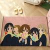 Anime KOn-S Carpet Bathroom Anti-slip Mat Door Mat Home Decoration Mat Entrance Door Mat Scratch-resistant Door Mat