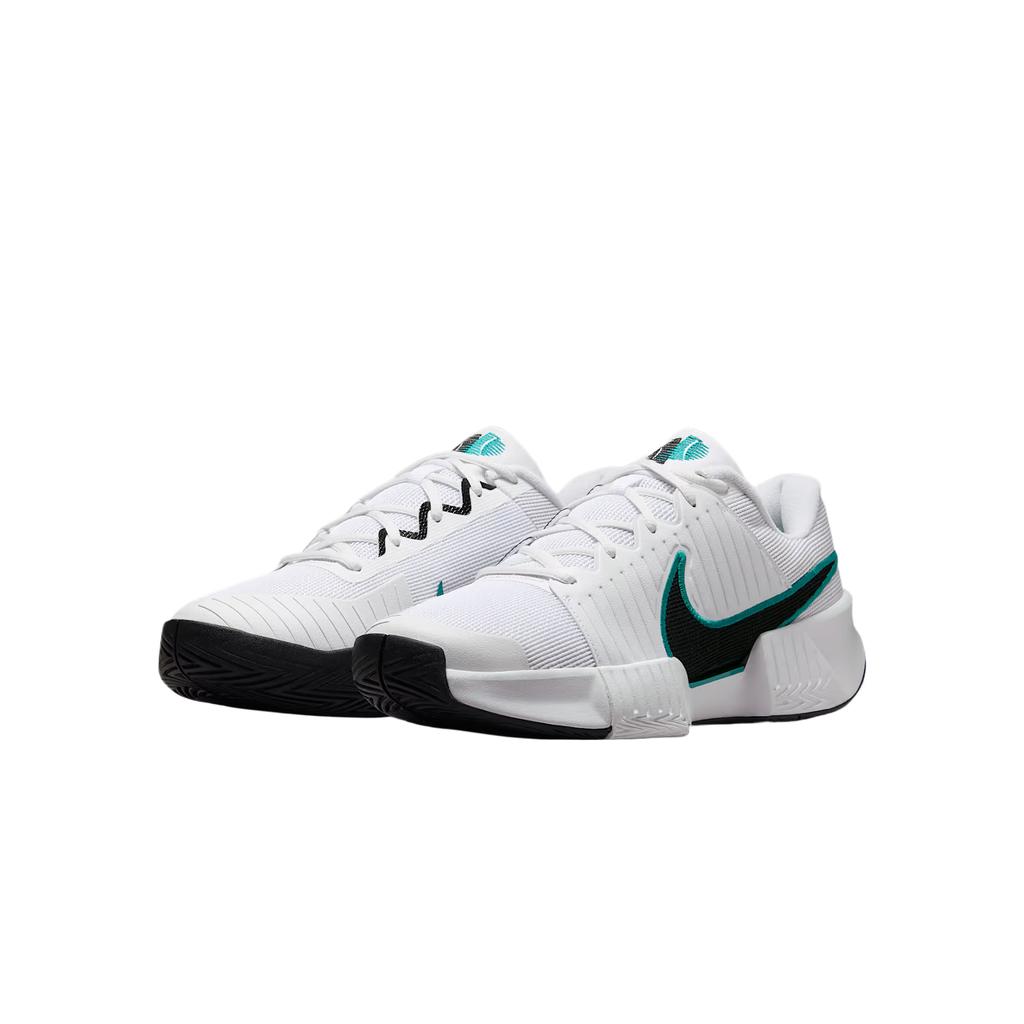 Nike Кроссовки мужские Zoom GP Challenge Pro Белые Сияющий Изумруд Черные FB3145-104