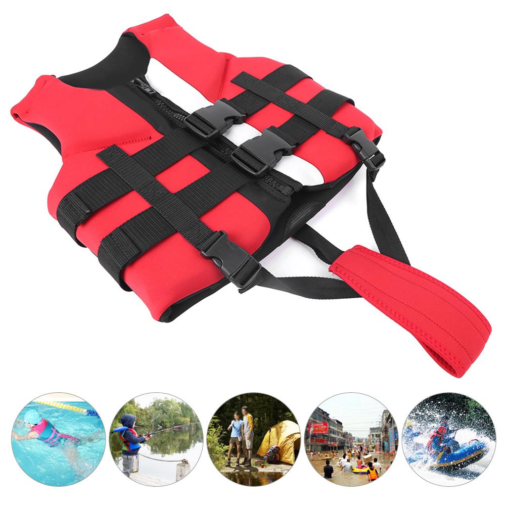 Adult Children Life Jacket Water Area Rescue Buoyancy Cotton Filler for Fishing SurfingM