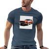 Muscle Car 1960s  Illustration Tshirt Water Resistant Casual Tshirt