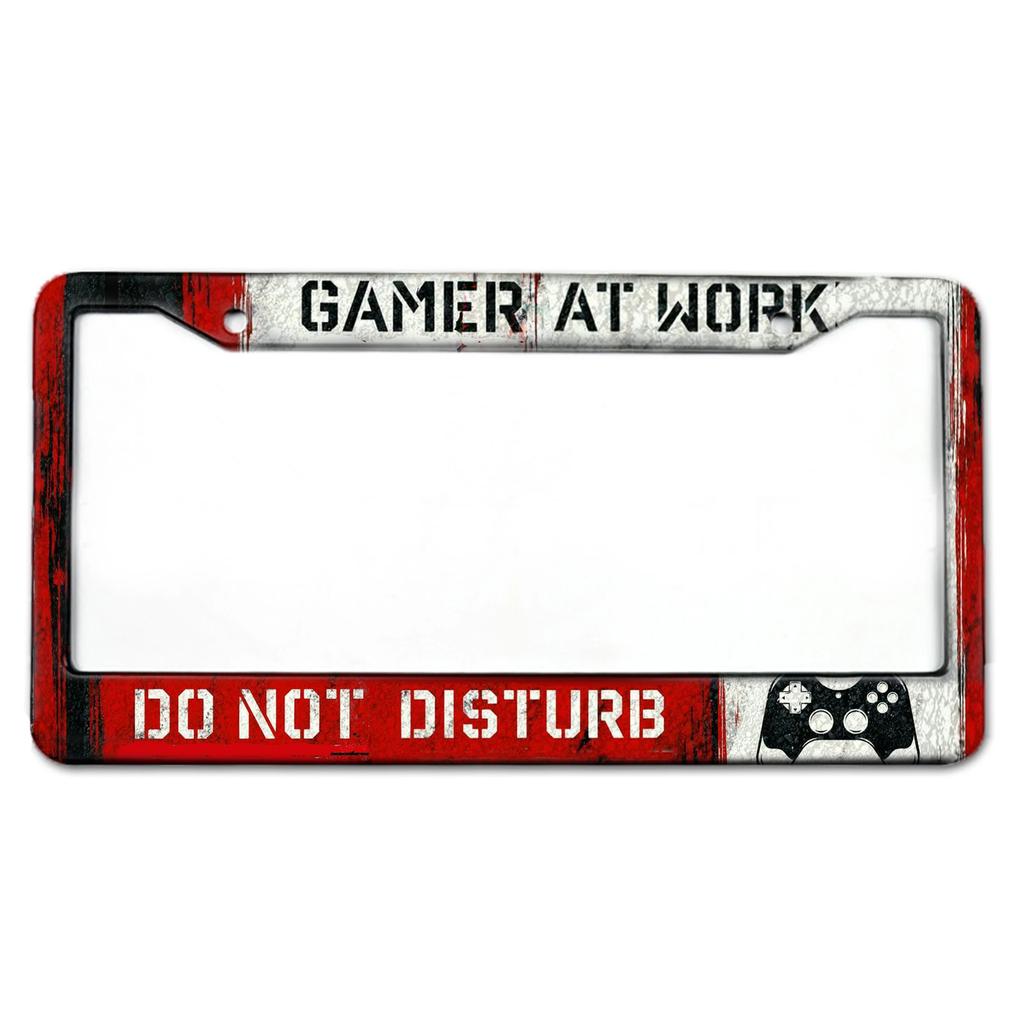 Шаблон игровой серии. Рамка номерного знака американского стандарта, изготовленная из алюминиевого сплава.