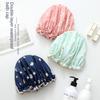 Bilayer Bathing Cap Waterproof Baked Oil Cap New Shower Headscarf  Lady