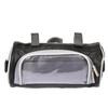 Черная прозрачная портативная женская дорожная несессер-сумка, водонепроницаемый чехол для хранения косметики, большая вместимость, органайзер для косметики, мобильный телефон