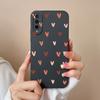 Чехол для Huawei P Smart 2021 Y5 Y6 Y7 Y9 Y9S Honor 20 Lite, задняя крышка, модный матовый противоударный мягкий силиконовый чехол с сердечком для Huawei, бампер
