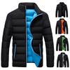 Autumn Winter Cold Jacket for Mens Thermal Coat Light Down Jackets Outwear Man Fashion Casual Windbreaker Male Clothes