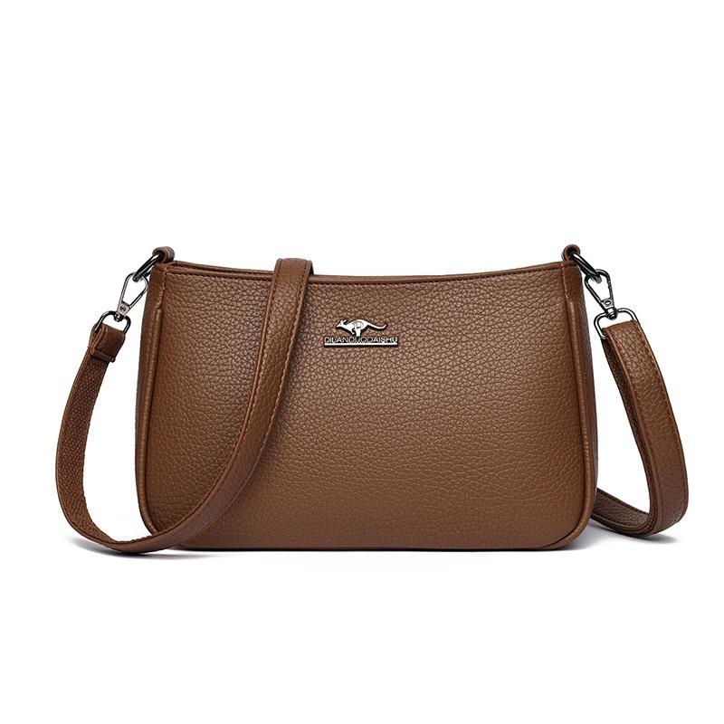 Сумка женская осенняя новая сумка для мамы простая и атмосферная сумка на плечо модная и универсальная сумка кроссбоди для поездок на работу
