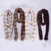 Korean Luxury Sausage Plush Scarf: Women's Long, Thickened Snood for Warmth & Style