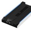Вертикальная охлаждающая подставка RGB для PS 5 Slim/PS 5 Pro с 8 режимами подсветки и 3-скоростным вентилятором.