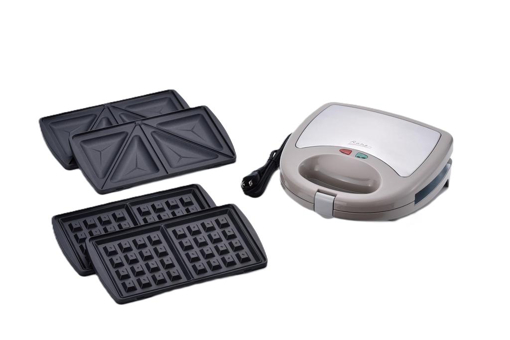 Wahei freiz Detachable Hot Sandwich Maker, 2-Piece Set, Large Capacity, Multiple Use, Lanau MJ-0724