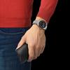 Tissot Автоматический механический механизм Водонепроницаемость 100 м Унисекс Часы 38 мм Черный циферблат Корпус из нержавеющей стали T149.407.11.051.00