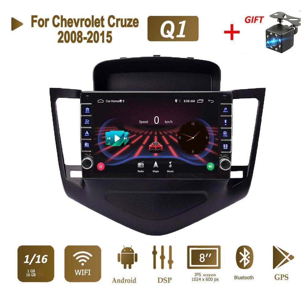 Автомобильный радиоприемник Android для Chevrolet Cruze 2008-2015 с кнопочной ручкой головного устройства стерео 2 Din GPS WIFI навигация мультимедийный плеер Carplay 2 + 32 ГБ