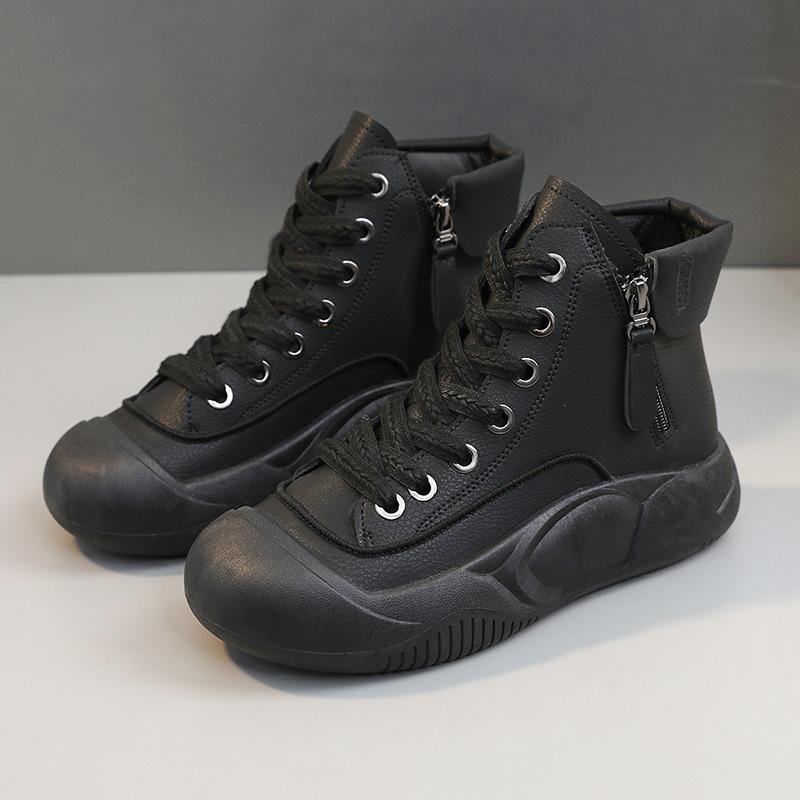 Мода 2025 Обувь на высокой толстой подошве Повседневная обувь Коричневая обувь Женский тренд Дышащая женская спортивная обувь