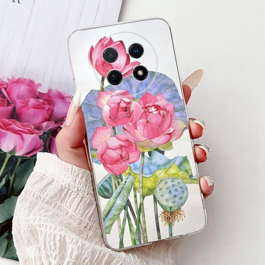 Cute Painting Phone Case For Huawei Nova Y91 Y90 Soft Silicone TPU Back Cover For Huawei NovaY90 NovaY91 Cases Bumpers