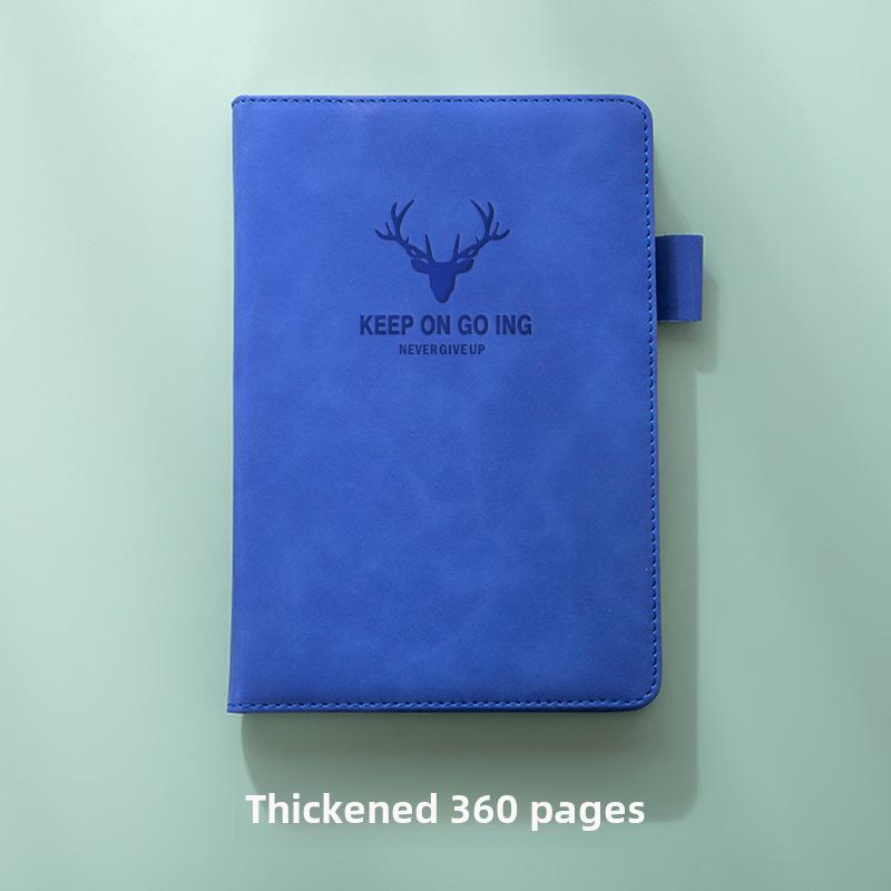 Индивидуальный блокнот формата А5 с логотипом и узором - толстый ежедневник для бизнеса