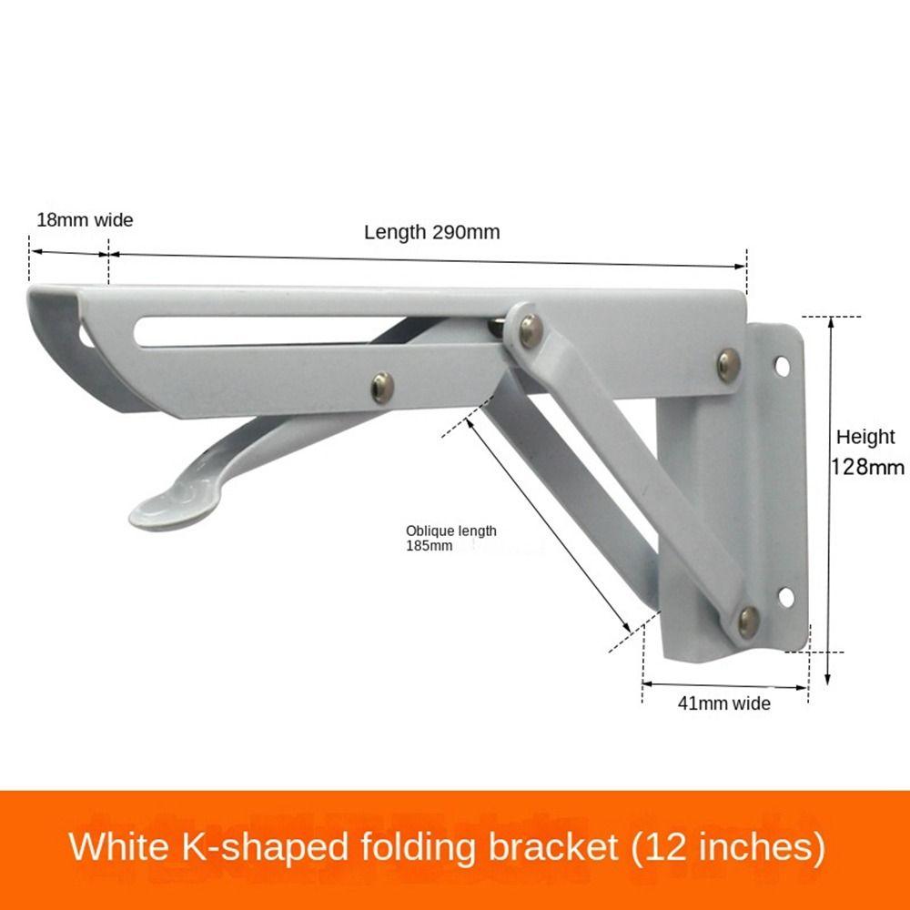 Экономия места Складная полка Кронштейн для настенного крепления из нержавеющей стали Полка для настенного крепления Мебель