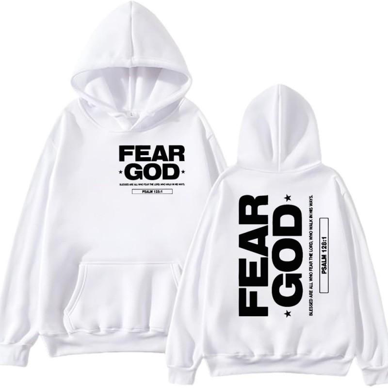 Womens Fleece-Lined Hooded Sweatshirt With Back Letter Print Casual Long Sleeve Top