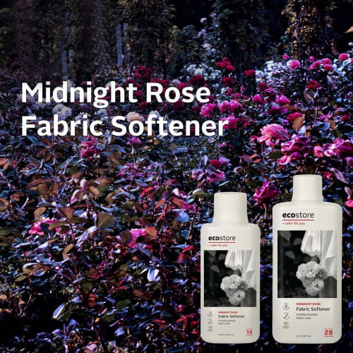 ecostore Fabric Softener [midnight Rose] 1l Softener Softener Detergent Plant-derived Skin-friendly