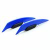 1Pair Universal Motorcycle Winglet Aerodynamic Spoiler Wing with Adhesive Motorcycle Decoration Sticker for Motorbike Scooter