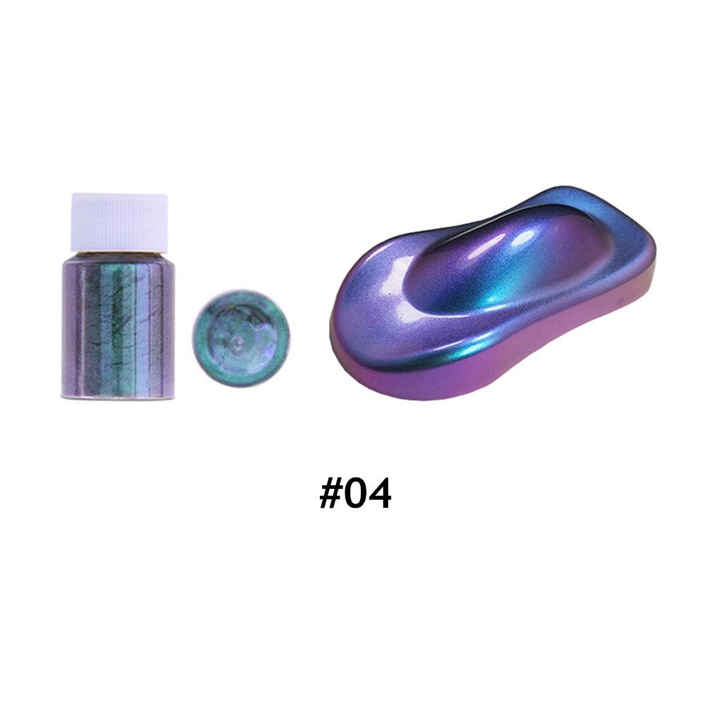 Chameleon Pigment Acrylic Paint Powder Coating For Car Painting Automotive Chameleon 10g Powder Crafts Nail Decorations