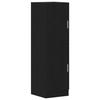 VidaXL Armoire de cuisine noir 38x41,5x131,5 cm bois d'ingénierie 860113