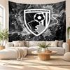 Bournemouth Football Wall Tapestry, Soft Fabric Wall Hanging, Decorative Backdrop For Bedroom Home Wall Art