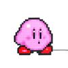 CCP Kirby Super Deluxe Game Pixel Light Room Light, USB-C Powered, Dimmable, KH-RL85-HKB