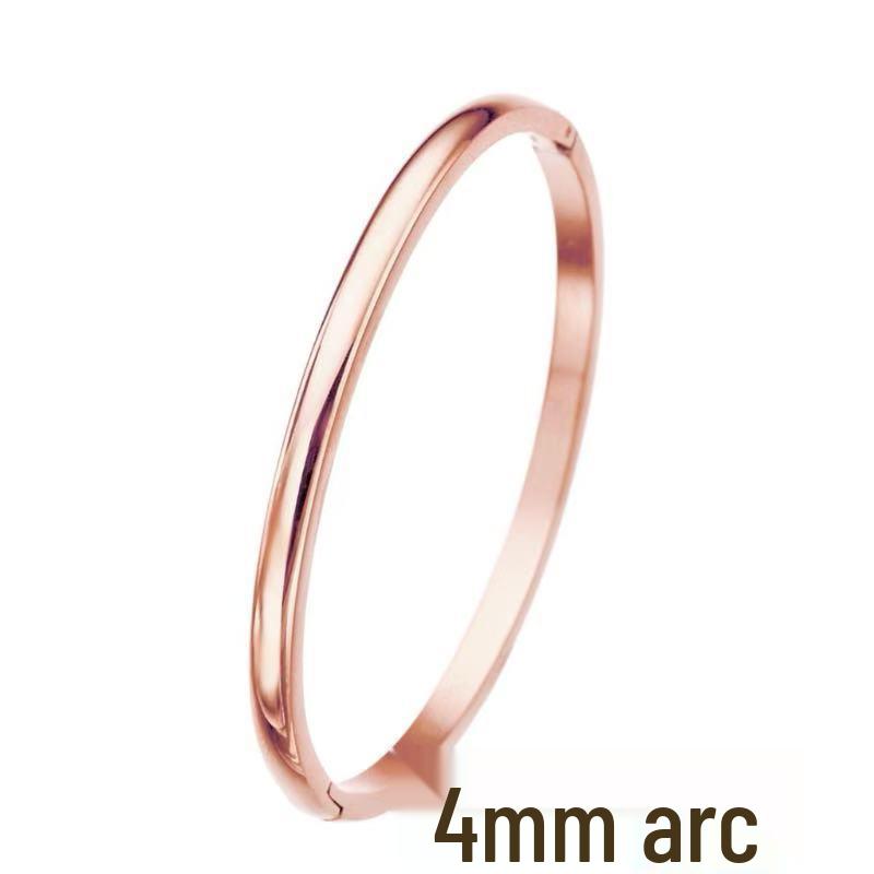 Женский роскошный браслет из нержавеющей стали: Гальванизированный титан, Полная бриллиантовая инкрустация, Европейско-американский стиль