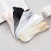 Sheer Nylon Socks for Women Mid-tube Lace Ankle Socks Summer Ultra Thin Breathable Mesh See Through Socks