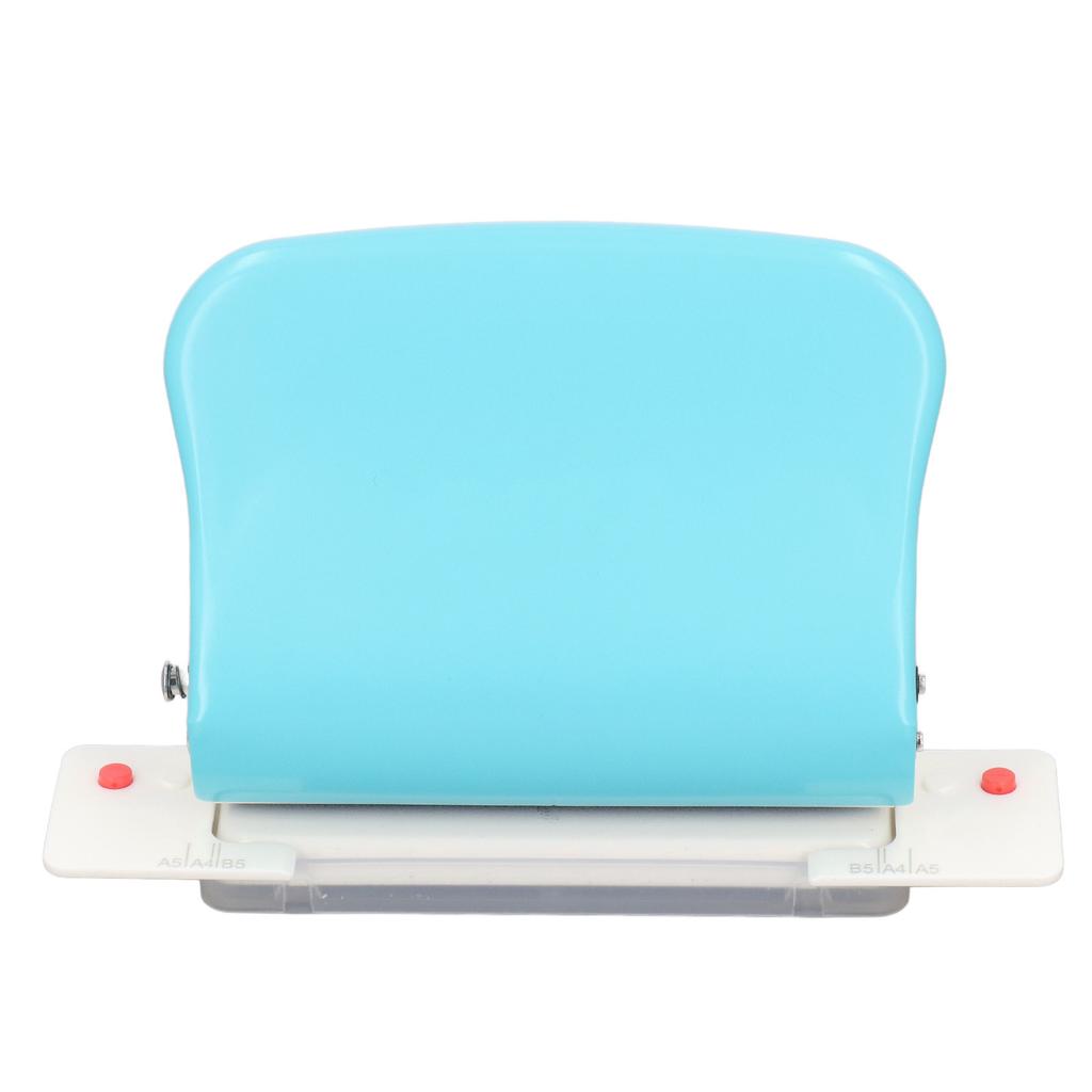 Paper Binding Machine Handheld Portable Spiral Binder A4 A5 A6 A7 Coil Book Round Hole Puncher School Home Light Blue