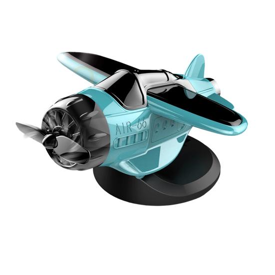 Автомобильный орнамент в виде самолета на солнечной батарее, модель самолета для приборной панели с присоской, вращающийся на 360 градусов пропеллер, аксессуар для дрифта на центральную консоль, вращающийся