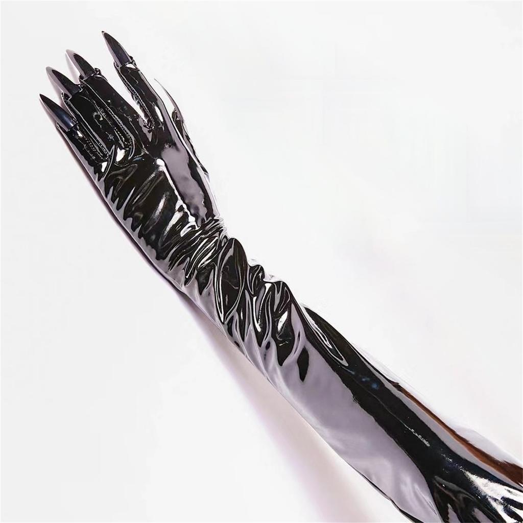 2pcs Gothicism Costume Gloves Make Up Clawed Gloves Versatiles Costume Gloves for Cold Weather Protecting