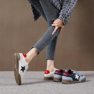 Ретро обувь немецкие тренировочные туфли универсальные кеды 2025 осень новинка спортивная и повседневная обувь на мягкой подошве белые туфли