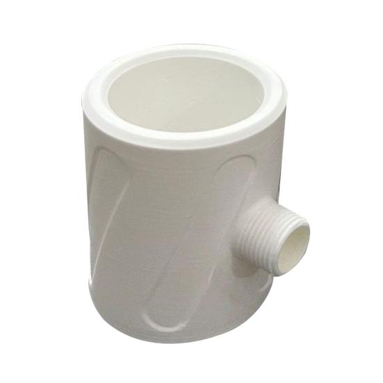 High Pressure Handheld Shower Head 3D Printed Flushing Cleaning Spiral Nozzle for Men Bathroom Accessories