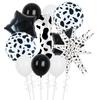 Animal Pattern Cow Pattern Series Printed Latex Ball Digital Column Explosion Star Balloon Children's Birthday Party Decoration