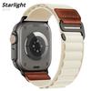 Ремешок Alpine Loop для Apple Watch Band Ultra 3 2 49 мм 45 мм 46 мм Браслет Iwatch Серия 11 10 9 8 7 6 SE 5 4 38 42 41 мм 44 мм 40 мм