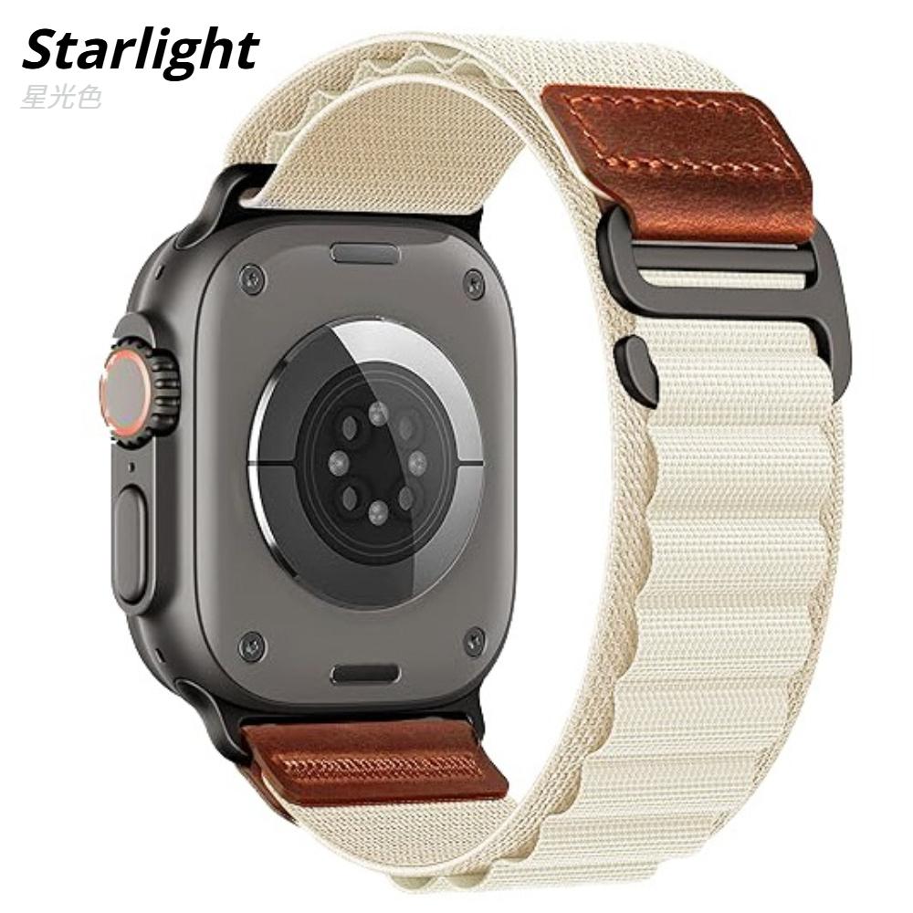 Ремешок Alpine Loop для Apple Watch Band Ultra 3 2 49 мм 45 мм 46 мм Браслет Iwatch Серия 11 10 9 8 7 6 SE 5 4 38 42 41 мм 44 мм 40 мм