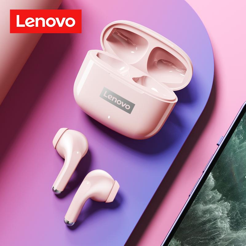 Lenovo LP40 Pro TWS Наушники Беспроводные Bluetooth 5.1 Спортивные наушники с шумоподавлением Сенсорное управление 250 мАч