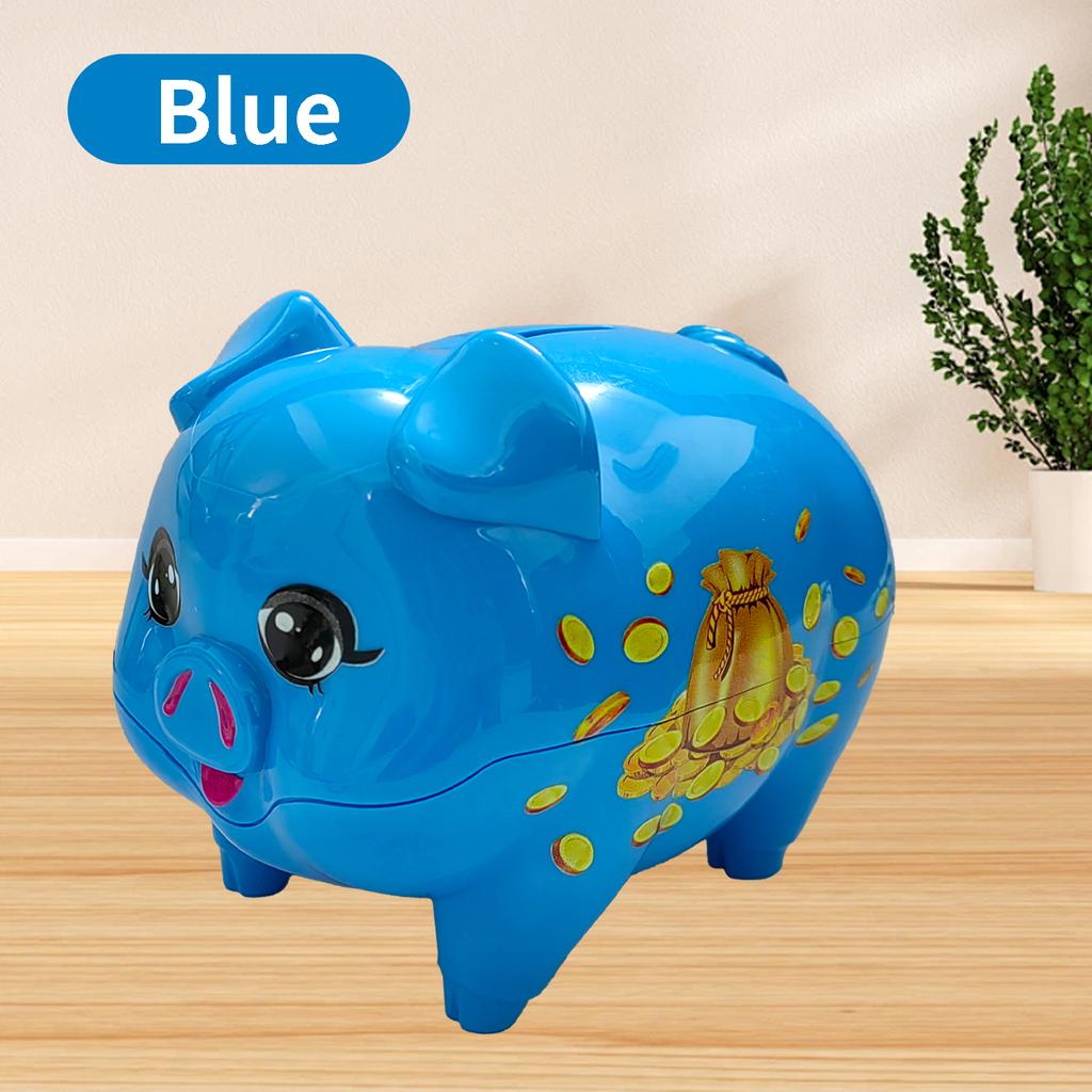 Pig Piggy Bank Cash Box Banking Small Toddler Money Saving Bank Container Toys for Kids Children's Birthday Christmas Gifts